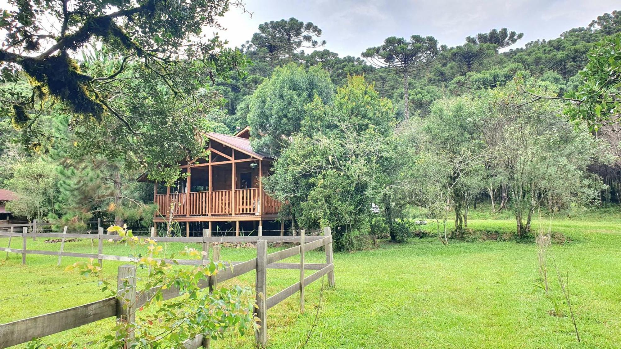 Pousada Vale Da Imbuia Chale Para Temporada Urubici Exterior foto