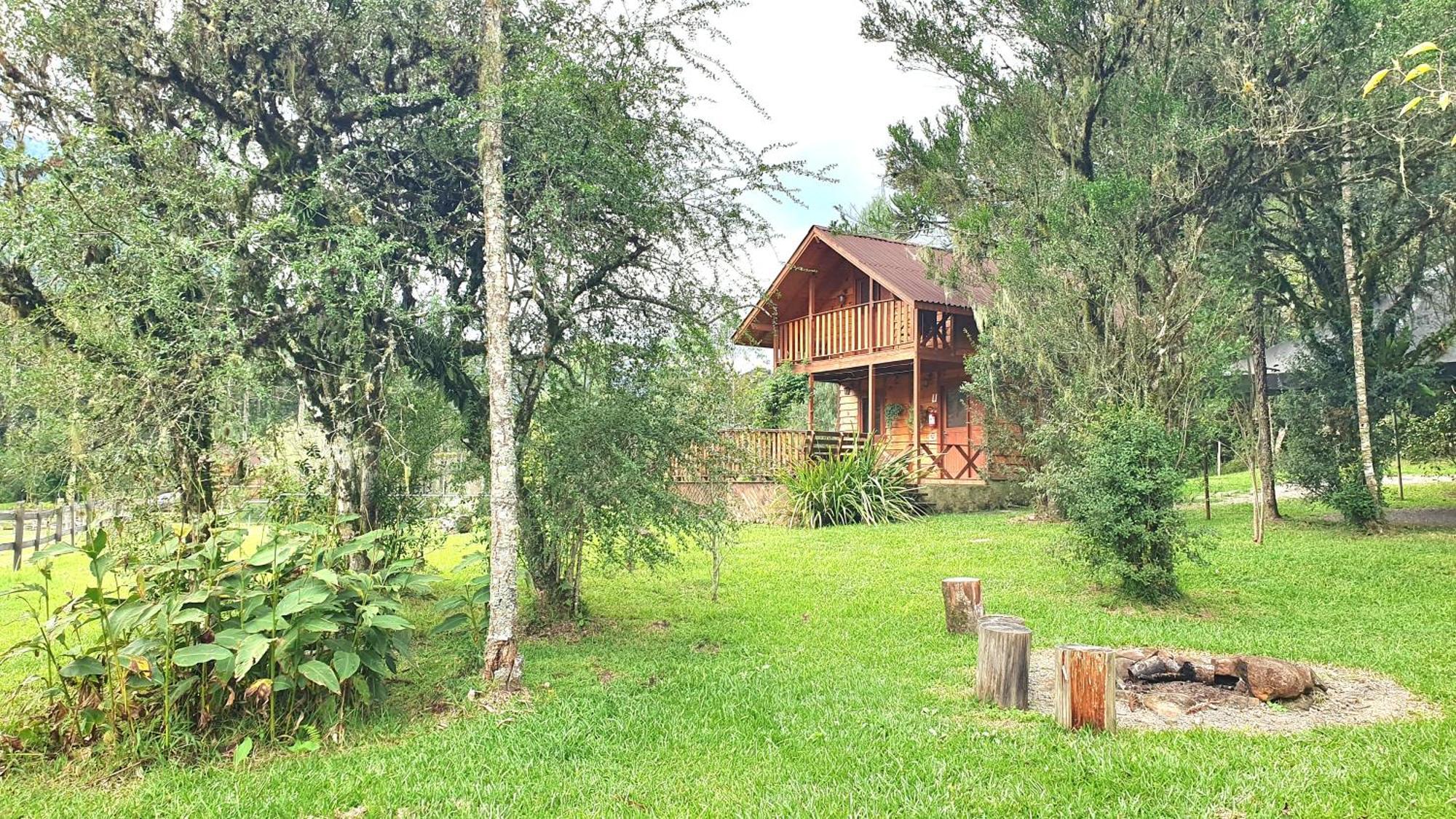 Pousada Vale Da Imbuia Chale Para Temporada Urubici Exterior foto
